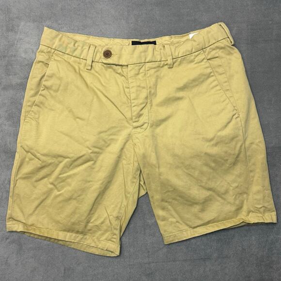 Unis Emmett Khaki Yellow Shorts - Picture 1 of 5